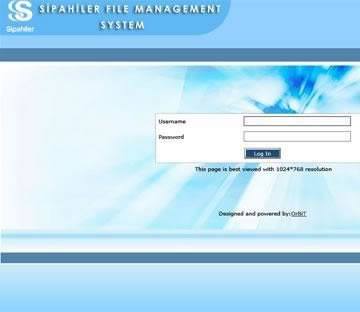 INTRANET - ÖZEL YAZILIMLAR - Sipahiler Dosya Yönetim Sistemi