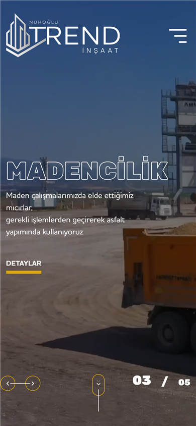 1986'DAN VERİ ÜLKEMİZİN ALTYAPI PROJELERİNİ GÜVENLE İNŞA ETMEKTEYİZ.